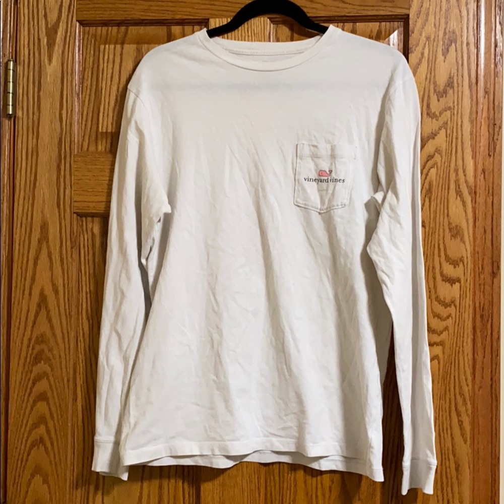 Vineyard Vines Men’s Long Sleeve T-Shirt White S